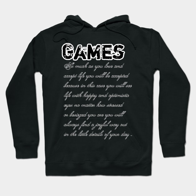 I like the games Hoodie by Blue Diamond Store